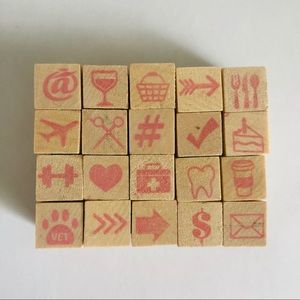 *lowest price* 20 PLANNER STAMPS